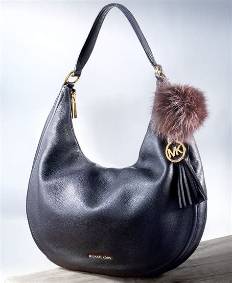 michael kors lydia large hobo mulberry|Macy's.